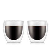 2 склянки з подвійними стінками, маленькі, 250 мл BODUM 4558-10