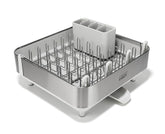 Розширювана сушарка для посуду Extend Steel Plus з підставкою для винних келихів Joseph Joseph 6500041