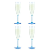 Келихи для шампанського OKTETT 4 шт пластикові 0,12 л BODUM 11927-680SSA