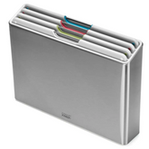 Набір дощок Folio 4шт. в кейсі з нержавіючої сталі Joseph Joseph 1000072
