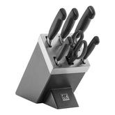 Набір ножів в блоці із заточкою ZWILLING FOUR STARS 7 предметів 35148-507-0