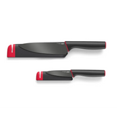 Набір з 2 ножів Slice&Sharpen™ з точилкою вбудованою в чохли 10146 - Ножи наборы ножей и ножницы