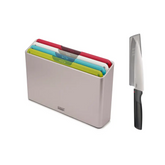 Набор разделочных досок Folio™ Icon из 4 предметов и ножа шеф-повара 60230 - Разделочные Доски И Наборы