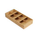 Великий бамбуковий органайзер для столових приладів DrawerStore™ 851697 - Хранение в ящиках