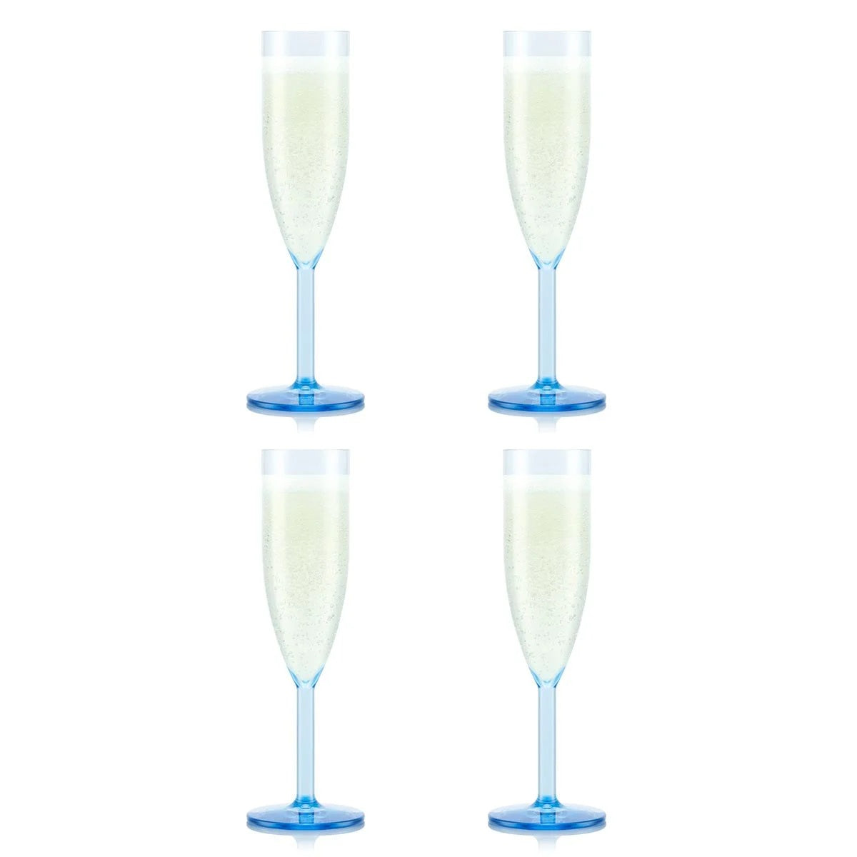 Келихи для шампанського OKTETT 4 шт пластикові 0,12 л BODUM 11927-680SSA