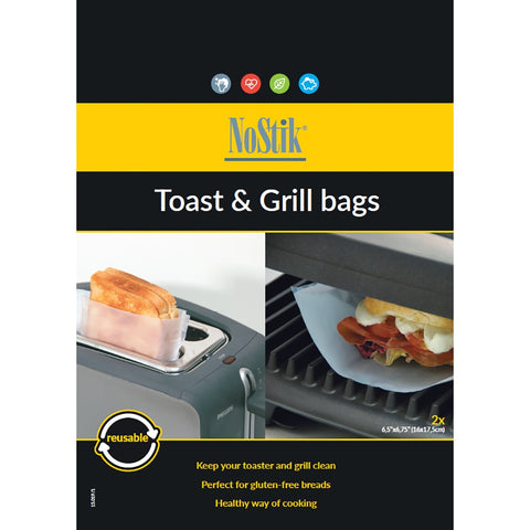 Багаторазові пакети для тостів – набір із 2 шт. – білі Toast, roast & grill NoStik 15.019