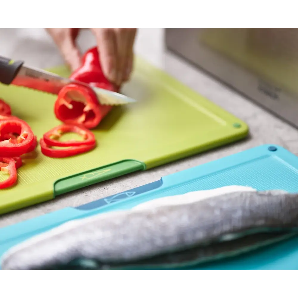 Набор разноцветных разделочных досок Folio™ Icon Steel из 4 предметов 60226 - Chopping Board