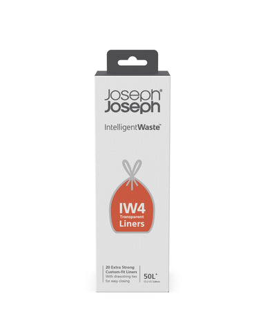 Мішки для сміття IW4 50 л, 20 штук Joseph Joseph 30033