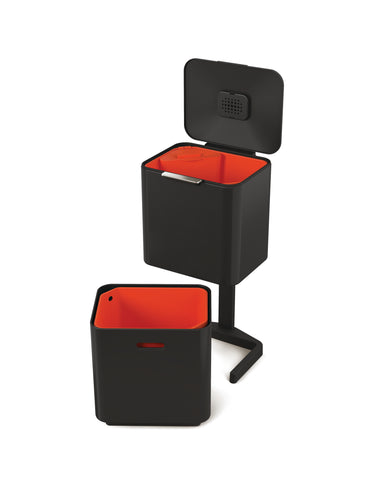 Контейнер для відходів та вторинної сировини Totem Max 60л Чорний Joseph Joseph 30106