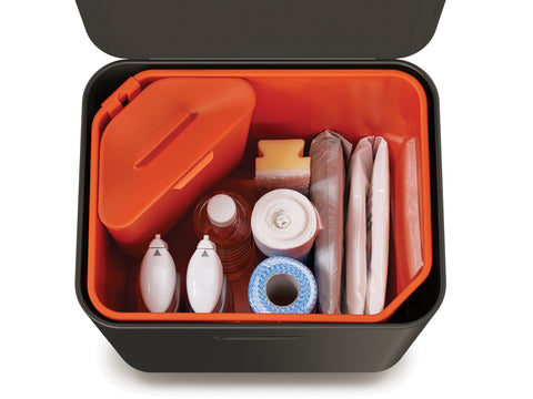 Контейнер для відходів та вторинної сировини Totem Max 60л Чорний Joseph Joseph 30106