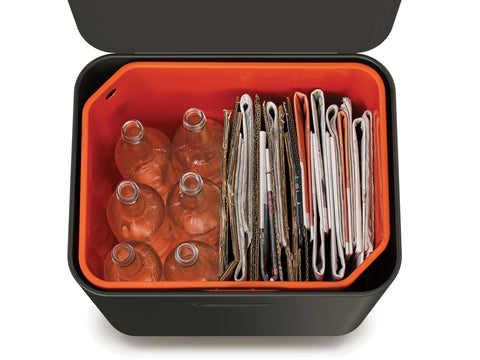 Контейнер для відходів та вторинної сировини Totem Max 60л Чорний Joseph Joseph 30106