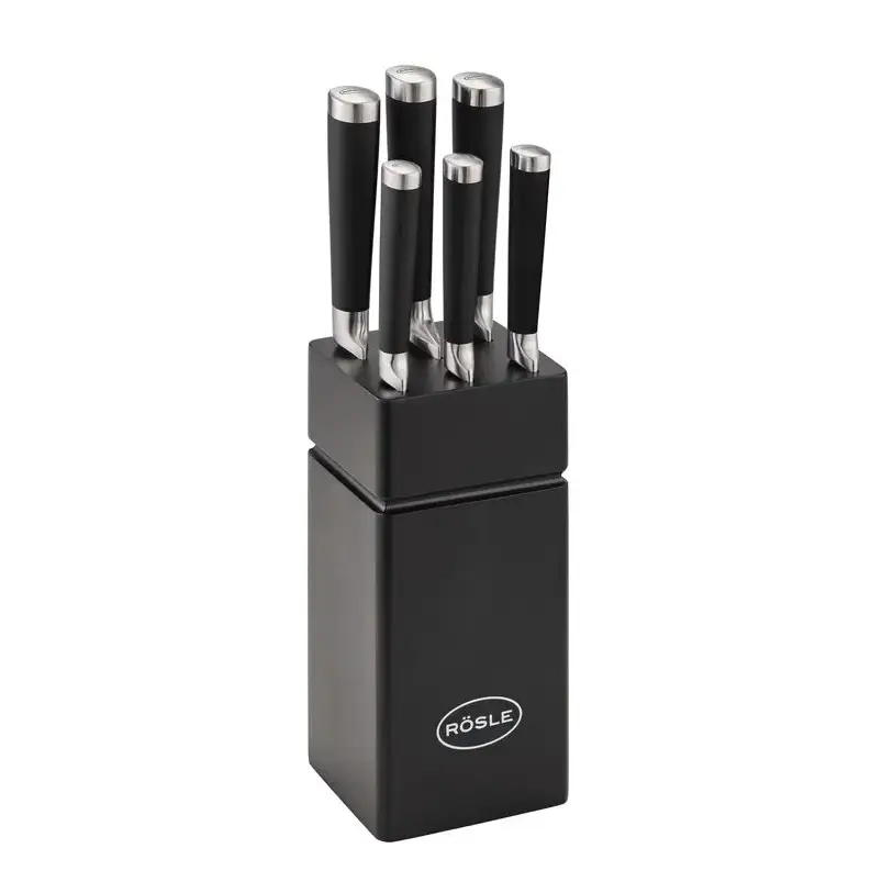 Набір ножів у блоці 7пр. Rösle 132058 - Ножи наборы ножей и ножницы