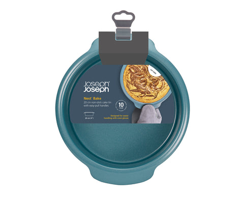 Форма Nest™ Bake 20см з антипригарним покриттям , синя, кругла Joseph Joseph 45070