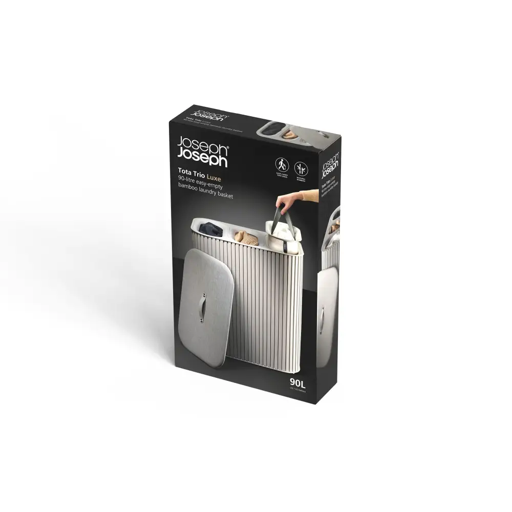 Кошик для білизни Tota Trio Luxe 90 л Joseph Joseph 5000008 - Корзина для белья