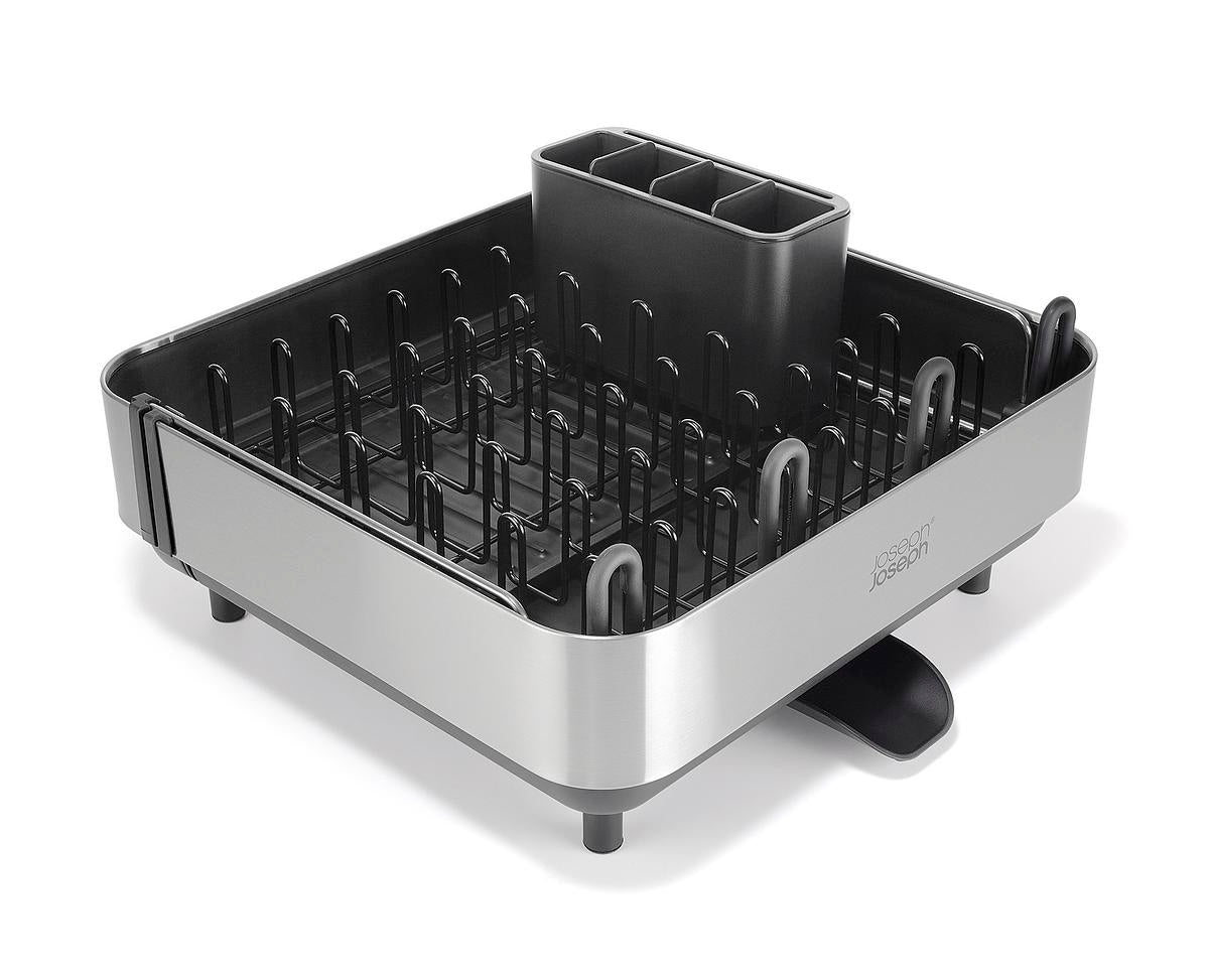 Розширювана сушарка для посуду Extend Steel Plus з підставкою для винних келихів Joseph Joseph 6500040