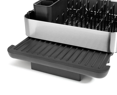 Розширювана сушарка для посуду Extend Steel Plus з підставкою для винних келихів Joseph Joseph 6500040