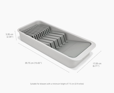 Компактний дворівнєвий органайзер для ножів DrawerStore Joseph Joseph 8500013