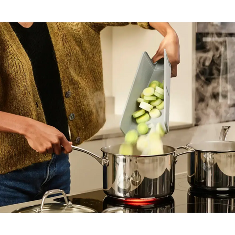 Складана дошка для обробки Chop2Pot™ Plus Blue 60203 - Разделочные Доски и Наборы