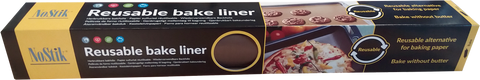 Тефлоновий багаторазовий вкладиш для випічки коричневий Bake & Fry NoStik 1 EEE 912