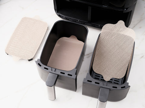 Вкладиш для фритюрниці з двома кошиками, набір 4шт. NoStik 23.002