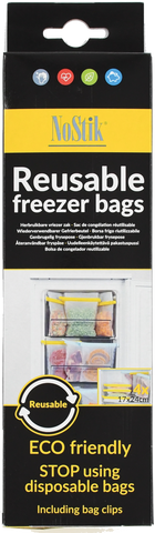 Багаторазові пакети для заморожування – набір із 4 шт. Freezer Bags NoStik 18.037