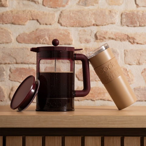 Кавоварка холодного заварювання BEAN з додатковою кришкою 1,5 л BODUM K11683-751S