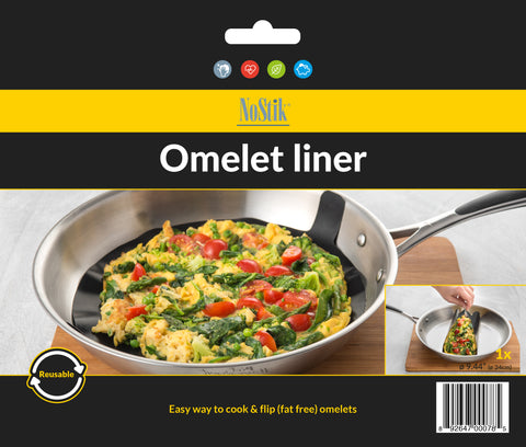 Тефлоновий багаторазовий вкладиш для омлету Bake & Fry NoStik  19.007