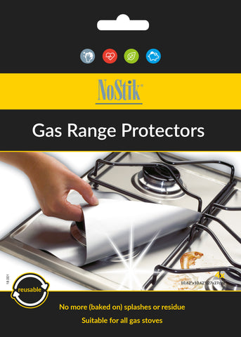 Тефлоновий захист газової плити – набір із 4 шт. Protect & Keep it Clean NoStik 18.079