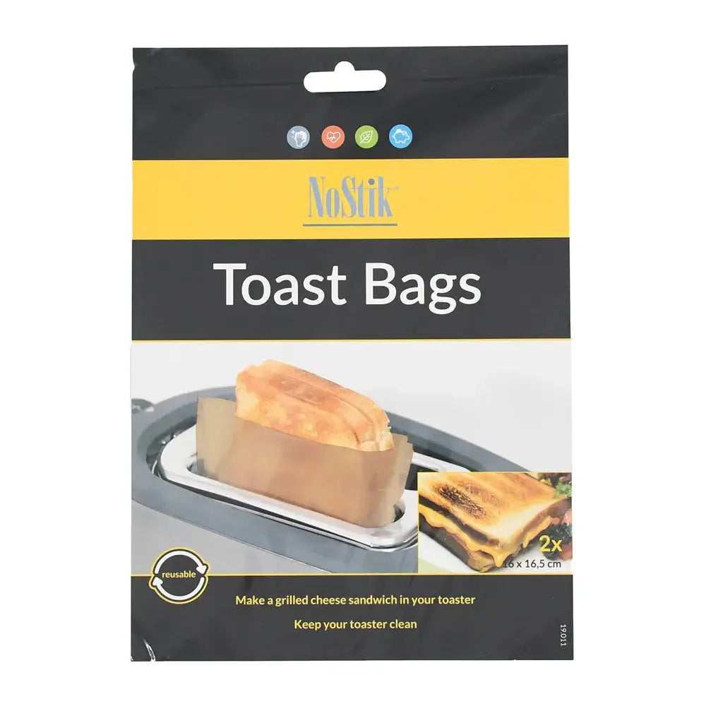 Багаторазові пакети для тостів – набір із 2 шт. - коричневі Toast roast & grill NoStik 18.058