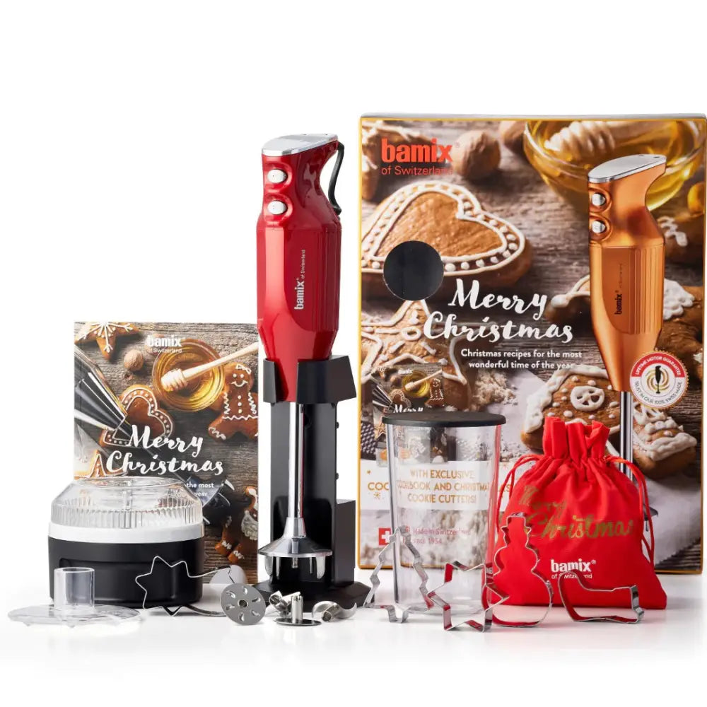 Блендер Bamix Xmas Edition M200 Red 100.546