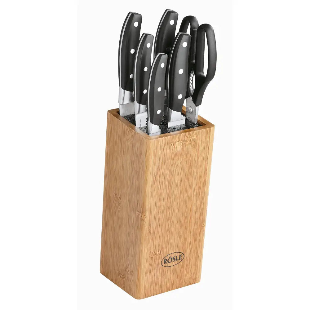 Блок ножів зі щетиною CUISINE RÖSLE 7пр. 13050