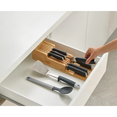 Компактный органайзер для ножей DrawerStore™ Bamboo 85169 - Хранение в ящиках