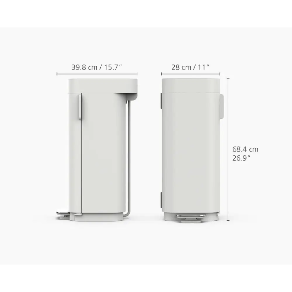 Контейнер для мусора с педалью Porta™ 40 л серая 30123 - Контейнеры для отходов и сортировки