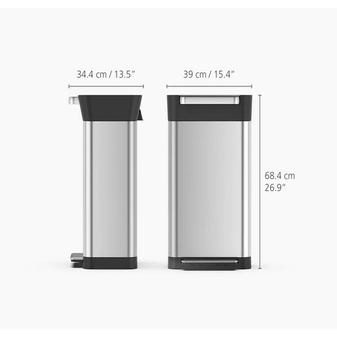 Контейнер для мусора с уплотнителем мусора Titan 30 л 30030 - Контейнеры для отходов и сортировки