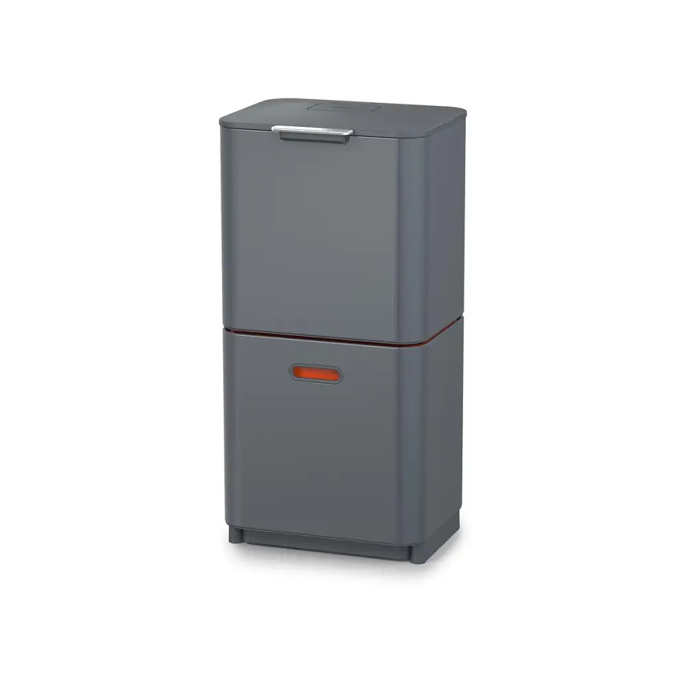Контейнер для сміття та вторинної сировини Totem Max (60 л) сірий Joseph Joseph 30062