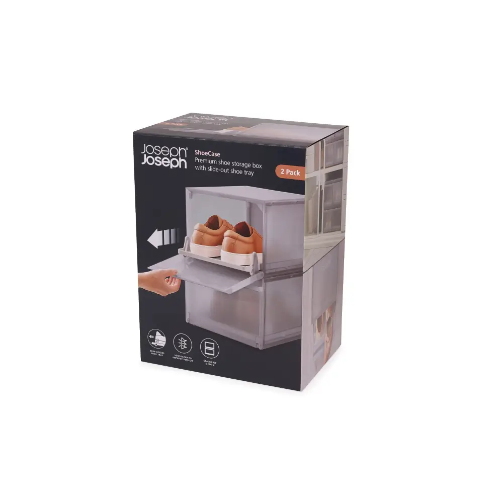 Коробки для зберігання взуття ShoeCase 2 шт. Joseph Joseph 55013