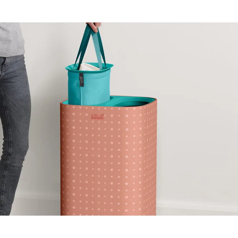 Корзина-сортировщик для белья Tota Pop Coral 60 л 50026 - Корзина для белья