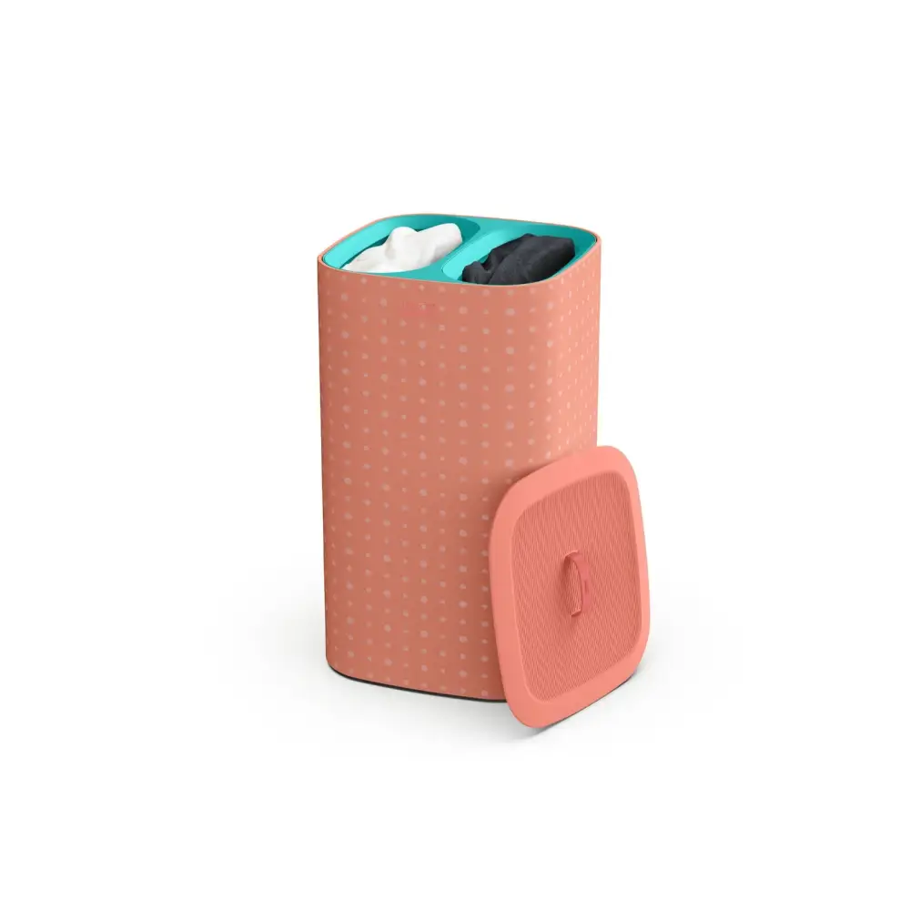 Корзина-сортировщик для белья Tota Pop Coral 60 л 50026 - Корзина для белья