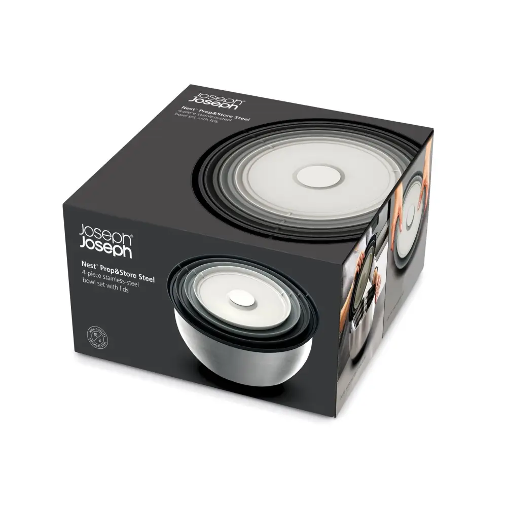 Набір сталевих мисок Nest™ Prep&Store 95025 - Миски