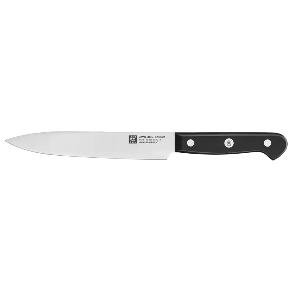 Набір ножів Gourmet у блоці з автозаточкою Чорний ZWILLING 1002453 / 36133-210