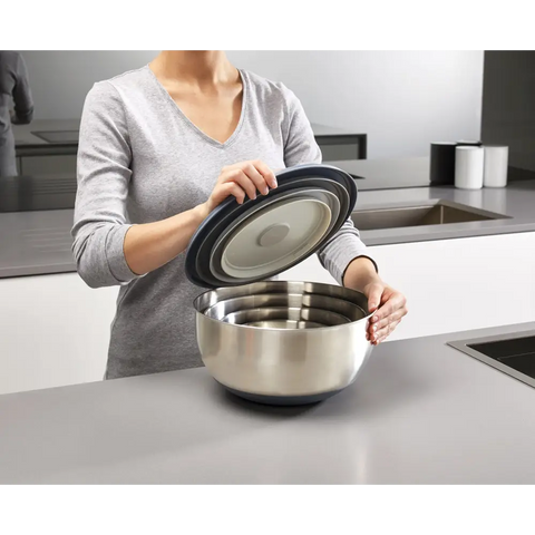 Набір сталевих мисок Nest™ Prep&Store 95025 - Миски