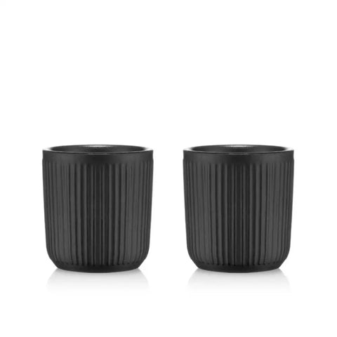 Набор чашек 2 шт. с двойными стенками из фарфора 100мл. BODUM 12059-259
