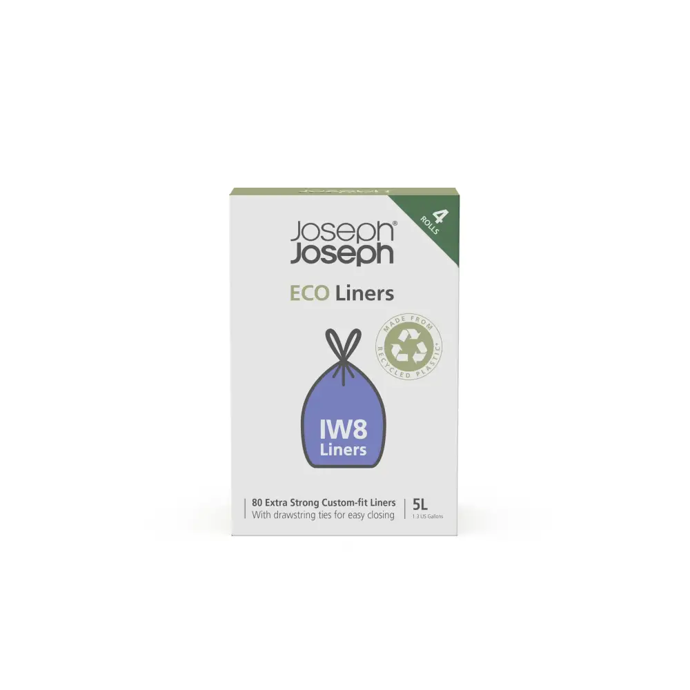 Пакети для сміття IW8 5л набір 4х20 шт. Joseph Joseph 30148