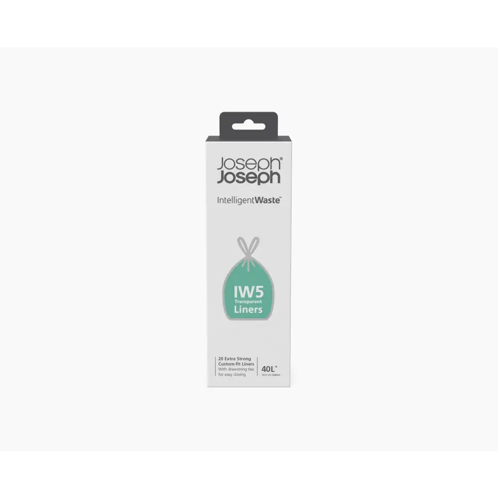 Прозорі мішки для сміття IW5 40 л Joseph Joseph 30029