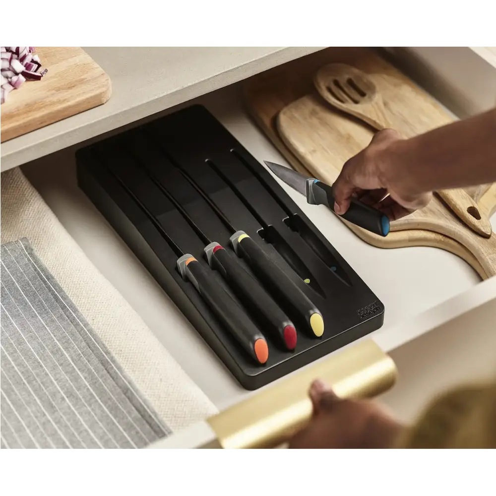 РІЗНОКОЛЬОРОВИЙ НАБІР НОЖІВ І АКСЕСУАРІВ JOSEPH JOSEPH 10566