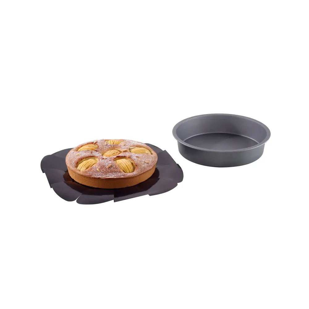 Тефлонова багаторазова підкладка для торта кругла Bake & Fry NoStik 17.085