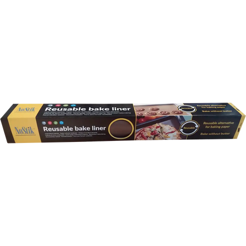 Тефлоновий багаторазовий вкладиш для випічки коричневий Bake & Fry NoStik 1 EEE 912