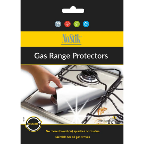 Тефлоновий захист газової плити – набір із 4 шт. Protect & Keep it Clean NoStik 18.079
