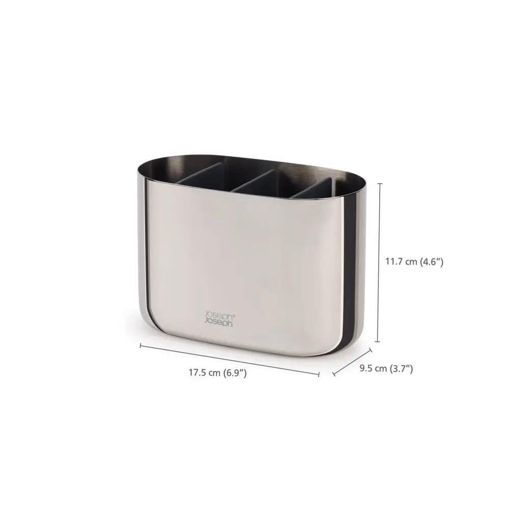 Великий органайзер для зубних щіток EasyStore™ Luxe із нержавіючої сталі 70581 - Органайзеры для принадлежностей
