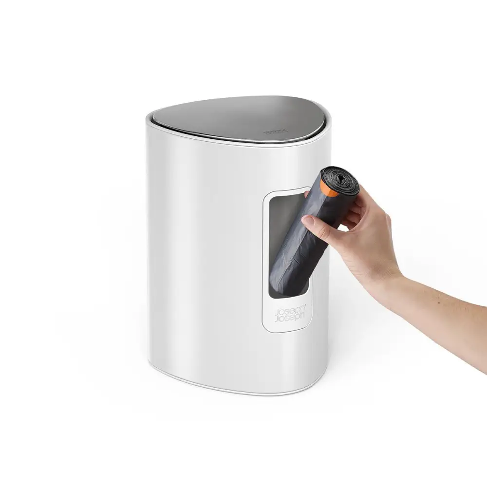 Відро для сміття EasyStore 5л з педаллю матовий чорний Joseph Joseph 7000002